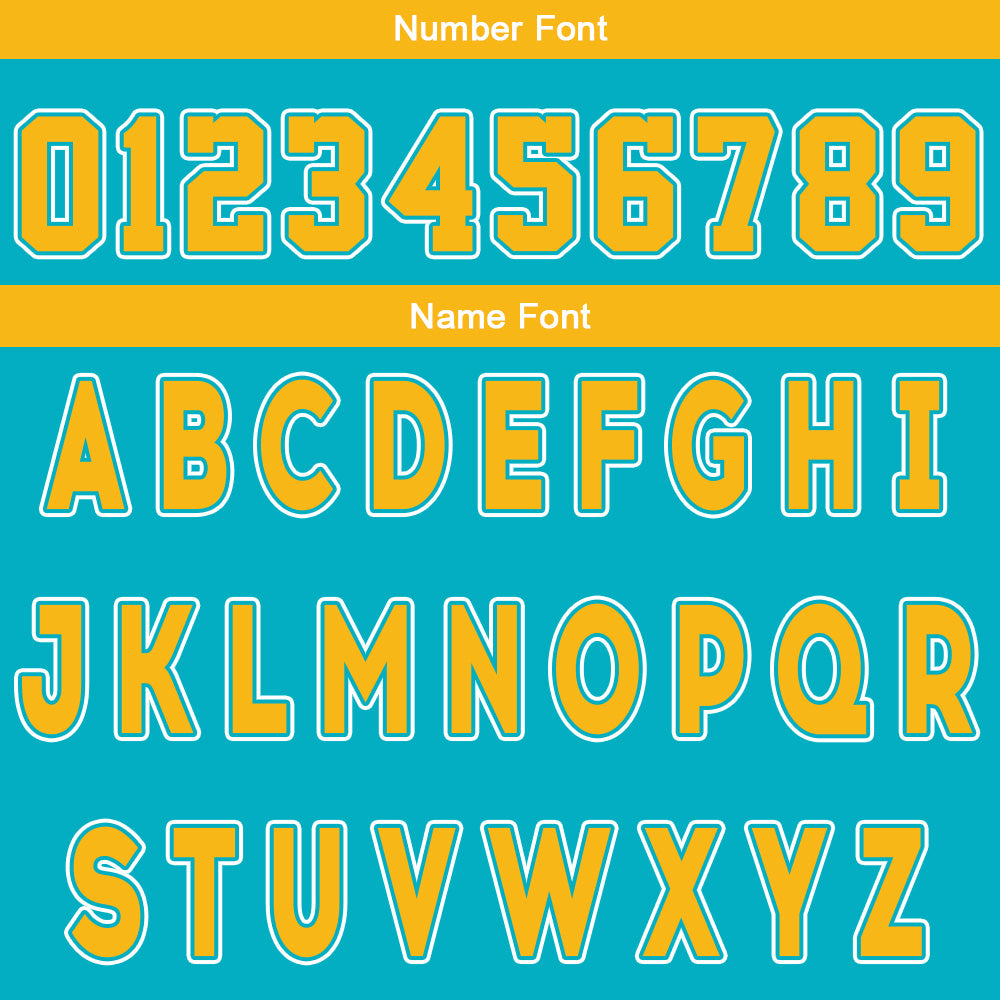 Custom Cyan Yellow Reversible Basketball Suit for Adults and Kids Personalized Jersey