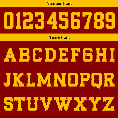 Custom Red Yellow Basketball Jersey Uniform Suit Printed Your Logo Name Number