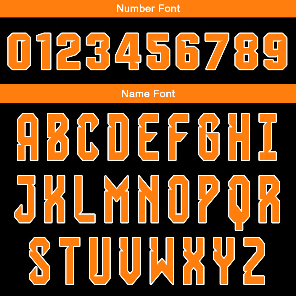Custom Black Orange Reversible Basketball Suit for Adults and Kids Personalized Jersey
