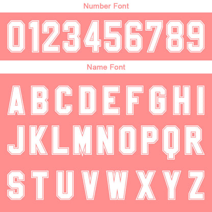 Custom Pink White Gradient Basketball Jersey Uniform Suit Printed Your Logo Name Number