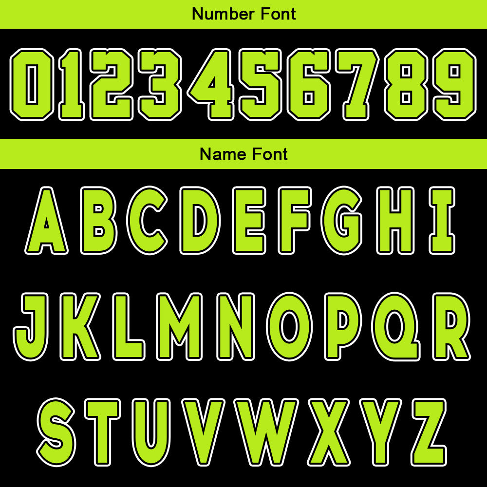 Custom Black Neon Green Reversible Basketball Suit for Adults and Kids Personalized Jersey