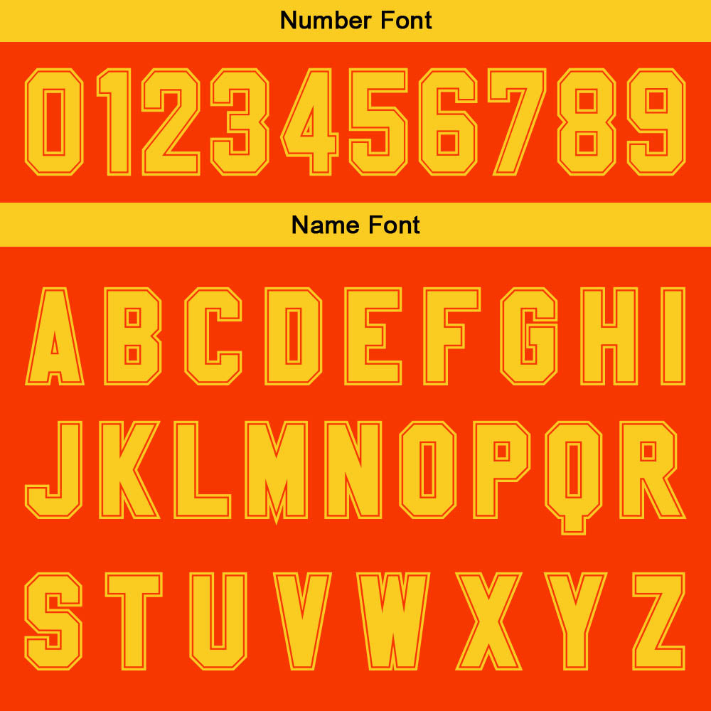 Custom Orange Yellow Gradient Basketball Jersey Uniform Suit Printed Your Logo Name Number
