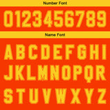 Custom Orange Yellow Gradient Basketball Jersey Uniform Suit Printed Your Logo Name Number