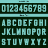 Custom Olive Green Blue Gradient Basketball Jersey Uniform Suit Printed Your Logo Name Number