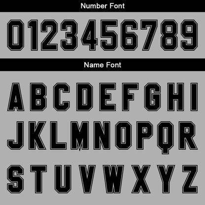 Custom Grey Black Gradient Basketball Jersey Uniform Suit Printed Your Logo Name Number