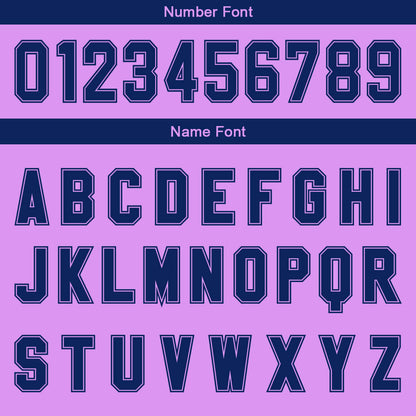 Custom Light Purple Deep Blue Gradient Basketball Jersey Uniform Suit Printed Your Logo Name Number