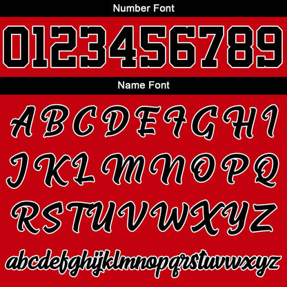 Custom Varsity Jacket Letterman jacket for Men, Women and Youth Red Black