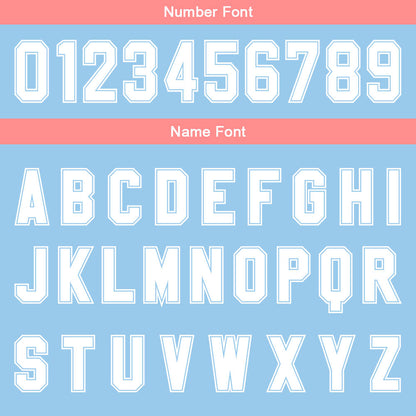 Custom Blue  Pink White Gradient Basketball Jersey Uniform Suit Printed Your Logo Name Number