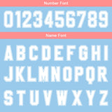 Custom Blue  Pink White Gradient Basketball Jersey Uniform Suit Printed Your Logo Name Number