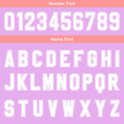 Custom Purple Pink White Gradient Basketball Jersey Uniform Suit Printed Your Logo Name Number