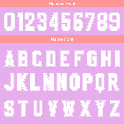 Custom Purple Pink White Gradient Basketball Jersey Uniform Suit Printed Your Logo Name Number