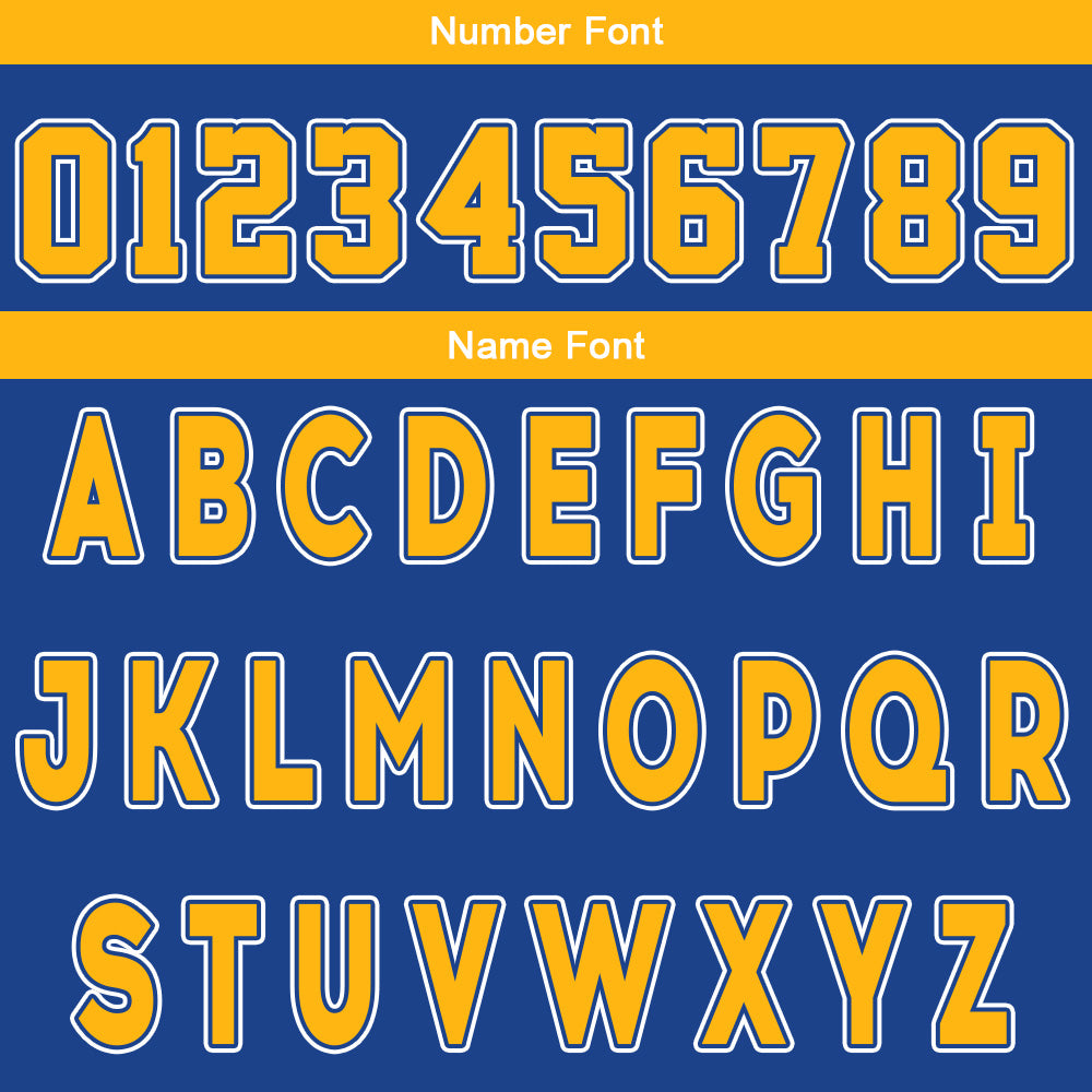 Custom Blue Yellow Reversible Basketball Suit for Adults and Kids Personalized Jersey