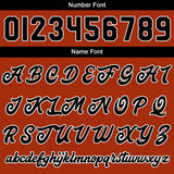Custom Orange Black Varsity Jackets for Men Women Youth Personalized Letterman Jackets