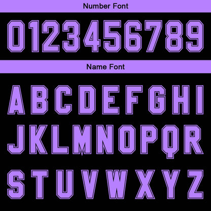 Custom Black Purple Gradient Basketball Jersey Uniform Suit Printed Your Logo Name Number