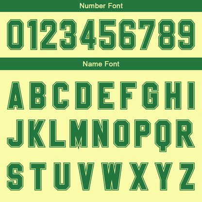 Custom Yellow Green Gradient Basketball Jersey Uniform Suit Printed Your Logo Name Number
