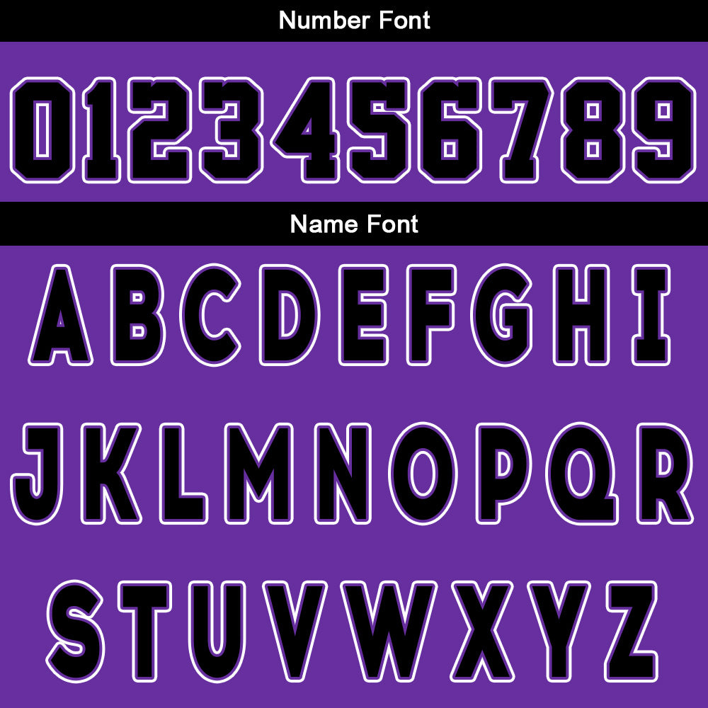 Custom Purple Black Reversible Basketball Suit for Adults and Kids Personalized Jersey