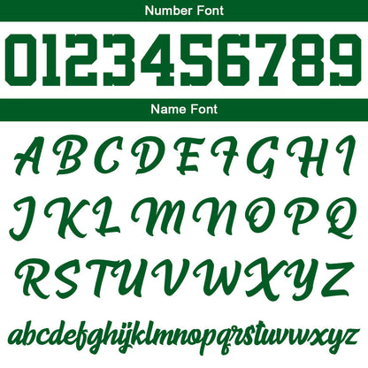 Custom Green White Sweatshirt Hoodie For Men Women Girl Boy Print Your Logo Name Number