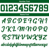 Custom Green White Sweatshirt Hoodie For Men Women Girl Boy Print Your Logo Name Number