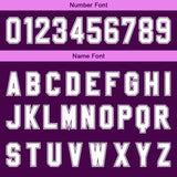 Custom Purple Bright Purple Gradient Basketball Jersey Uniform Suit Printed Your Logo Name Number