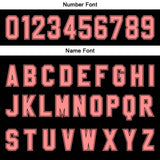 Custom Black Pink Gradient Basketball Jersey Uniform Suit Printed Your Logo Name Number