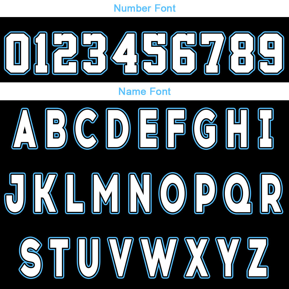 Custom Black White Blue Reversible Basketball Suit for Adults and Kids Personalized Jersey