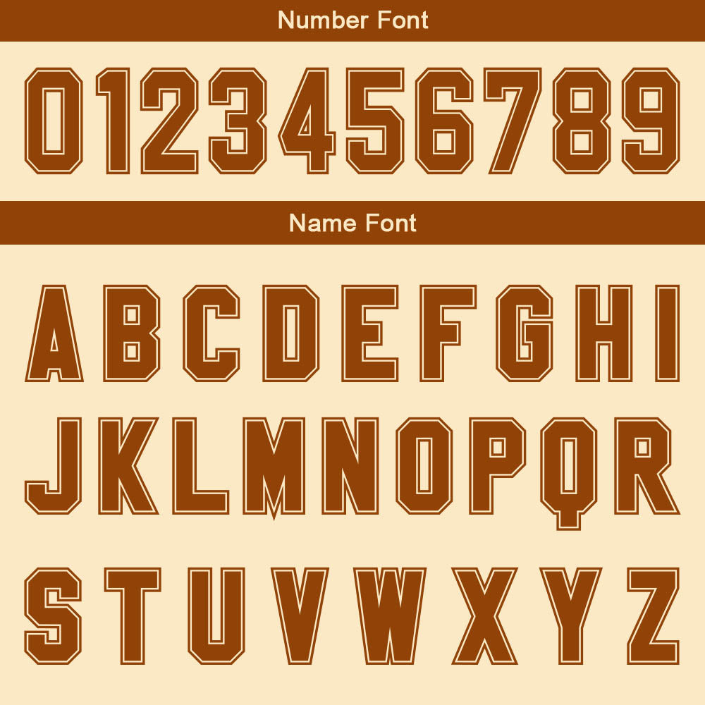 Custom Beige Brown Gradient Basketball Jersey Uniform Suit Printed Your Logo Name Number