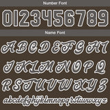 Custom Brown White Varsity Jackets for Men Women Youth Personalized Letterman Jackets