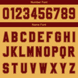 Custom Brown Gradient Basketball Jersey Uniform Suit Printed Your Logo Name Number