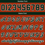 Custom Orange Green Varsity Jackets for Men Women Youth Personalized Letterman Jackets