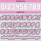 Custom Light Gray Pink Varsity Jackets for Men Women Youth Personalized Letterman Jackets