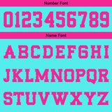 Custom Teal Pink Basketball Jersey Uniform Suit Printed Your Logo Name Number