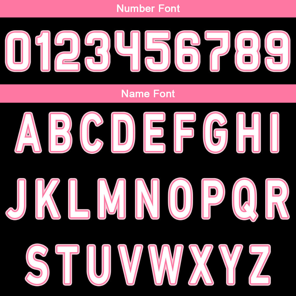 Custom Black Pink Reversible Basketball Suit for Adults and Kids Personalized Jersey