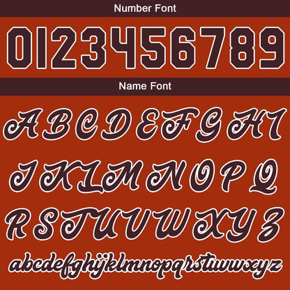 Custom Orange Brown Varsity Jackets for Men Women Youth Personalized Letterman Jackets