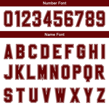 Custom White Red Brown Gradient Basketball Jersey Uniform Suit Printed Your Logo Name Number