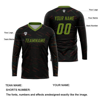 Custom Orange Olive Green Basketball Soccer Football Shooting Long T-Shirt for Adults and Kids