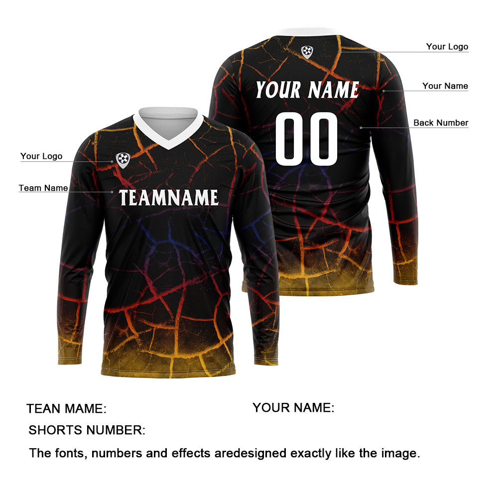 Custom Orange Basketball Soccer Football Shooting Long T-Shirt for Adults and Kids