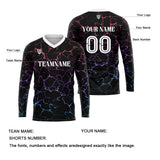 Custom Black White Pink Basketball Soccer Football Shooting Long T-Shirt for Adults and Kids