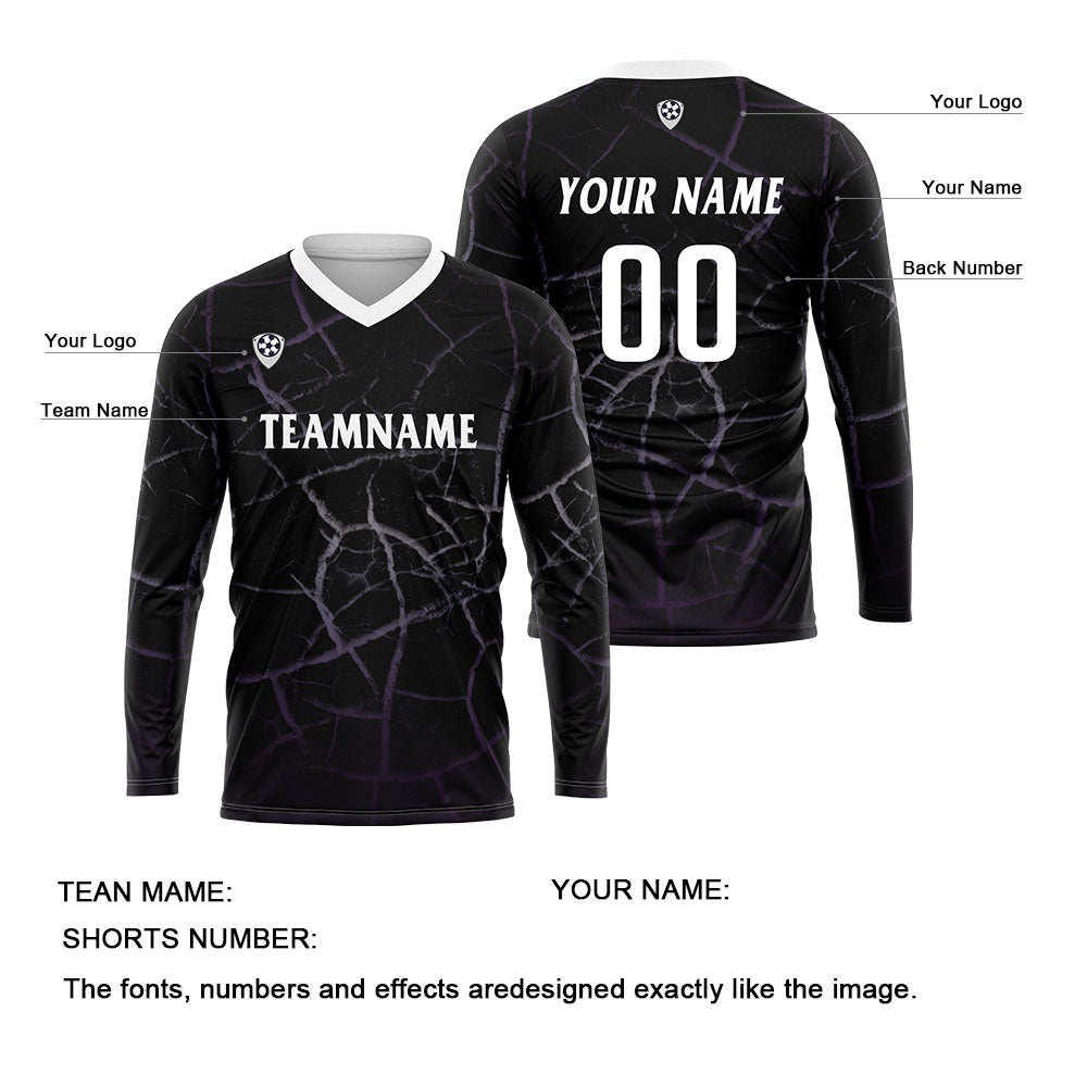 Custom Purple Basketball Soccer Football Shooting Long T-Shirt for Adults and Kids