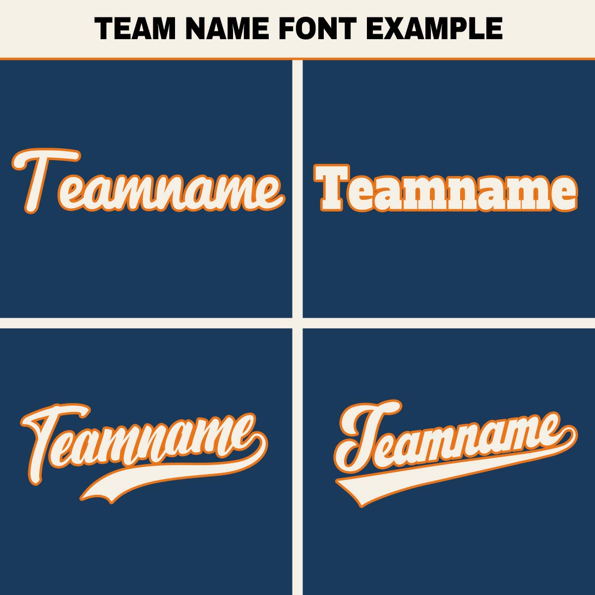 Custom Dark Blue Orange Hip Hop Baseball Jersey Stitched Printed - Personalized Name Number Shirts #BB-0919-0051