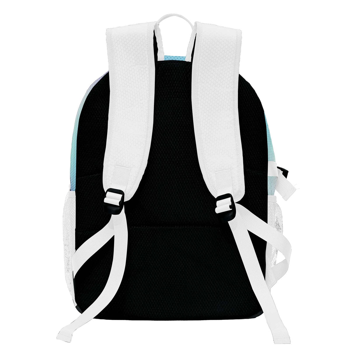 Custom White Basketball Soccer Backpack Personalized Player Names - Numbers & Team Logo #150-BP-0914-0030