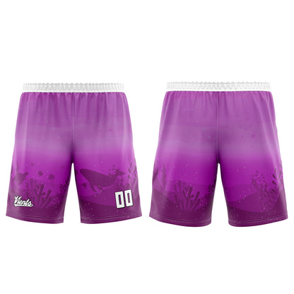 Custom Pink Green Wide Shoulder Basketball Jersey, Breathable Mesh Team Uniform for Adult & Yout