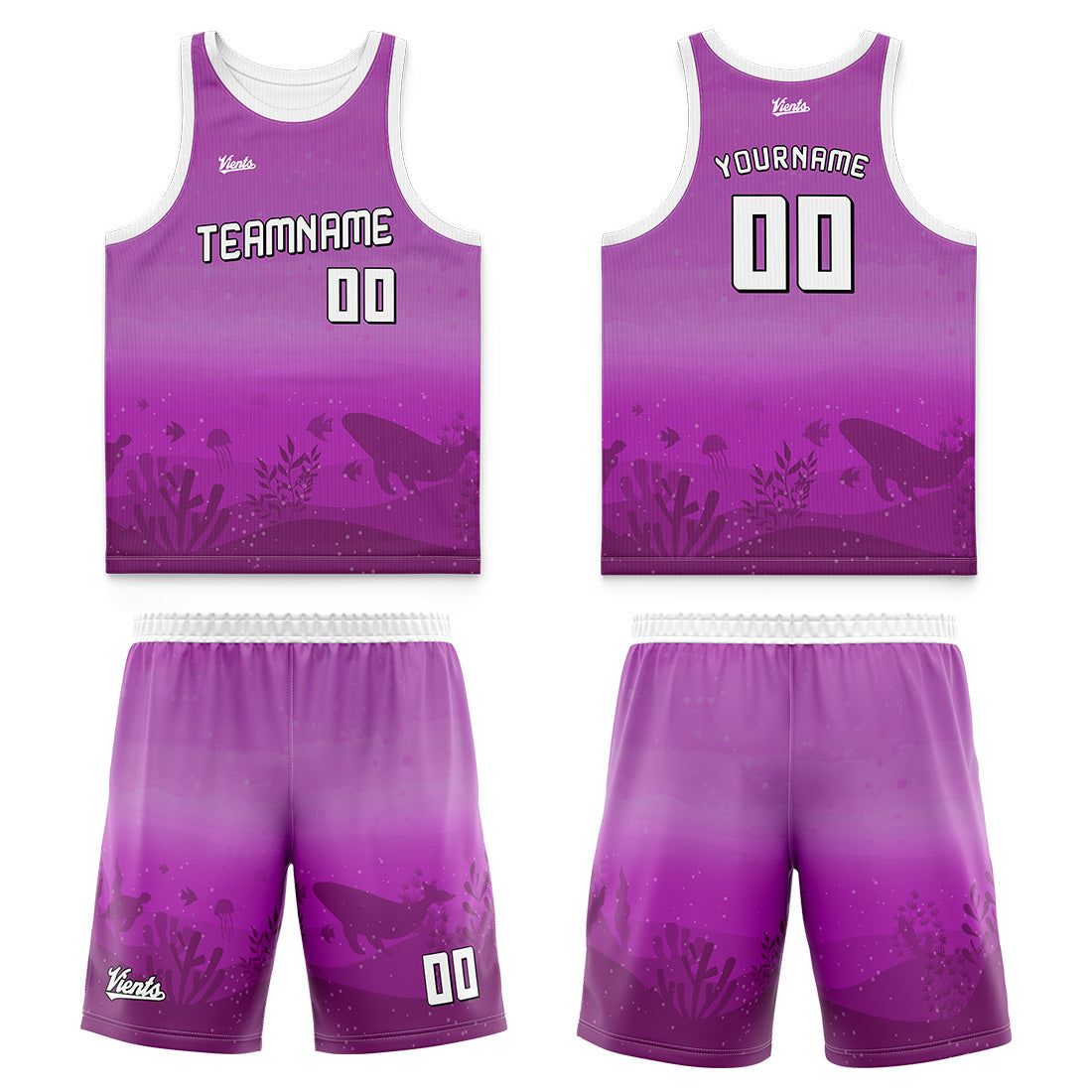Custom Pink Green Wide Shoulder Basketball Jersey, Breathable Mesh Team Uniform for Adult & Yout