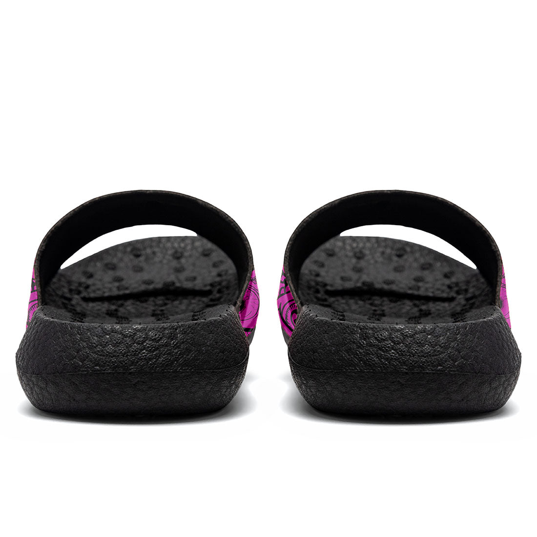 Customized Basketball Slippers With Added Patterns, Name Number Logo