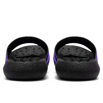 Customized Basketball Slippers With Added Patterns, Name Number Logo
