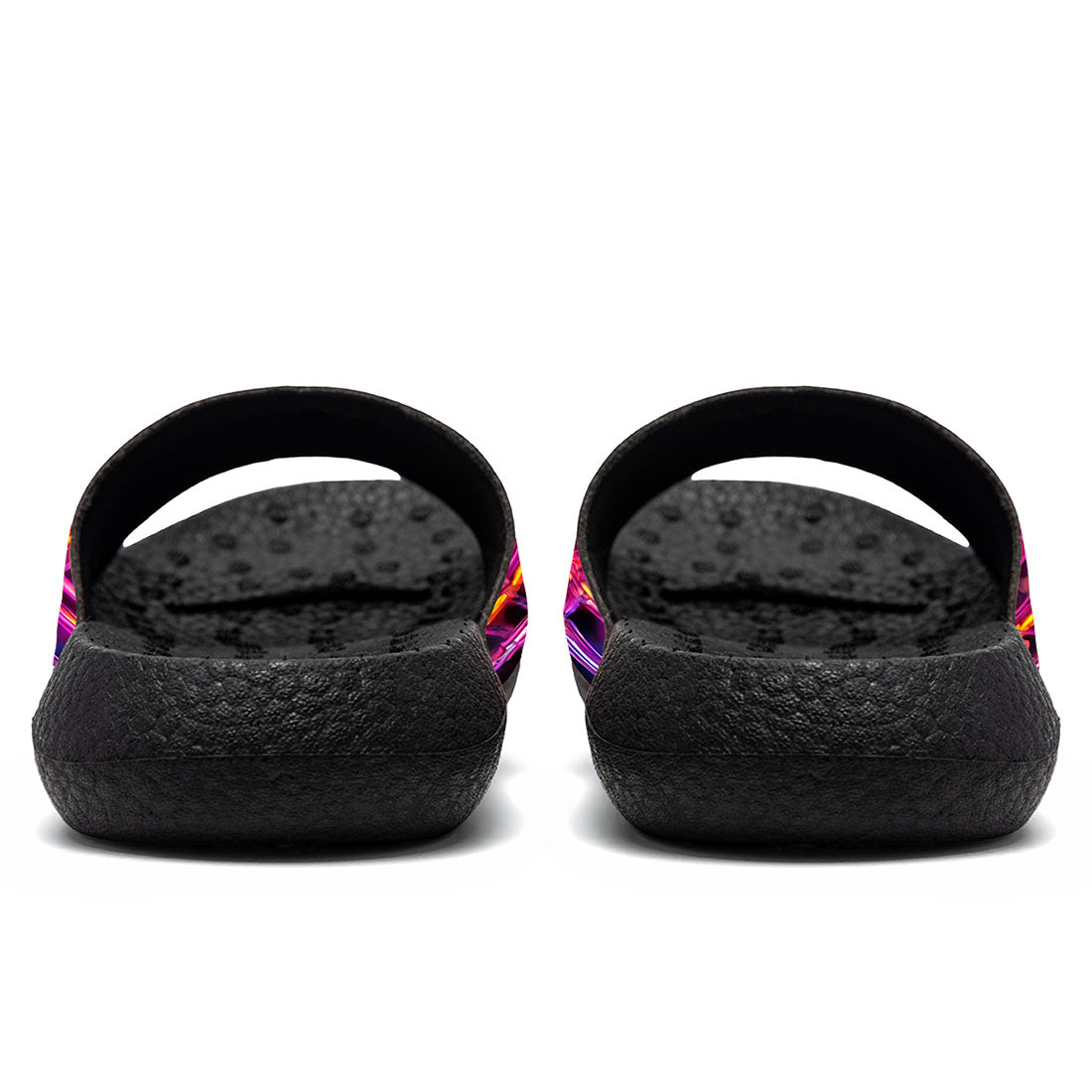 Customized Basketball Slippers With Added Patterns, Name Number Logo