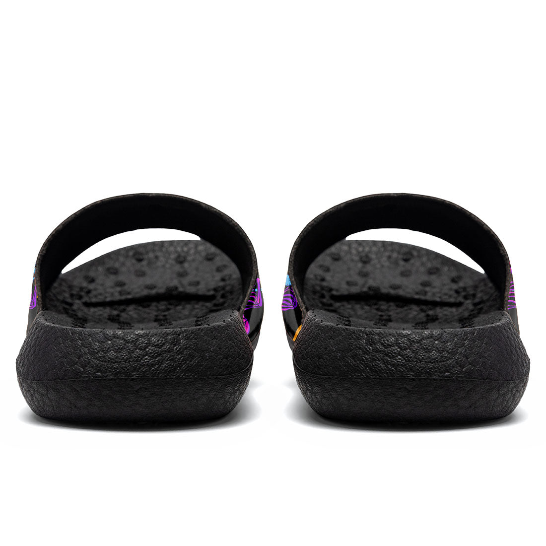 Customized Basketball Slippers With Added Patterns, Name Number Logo