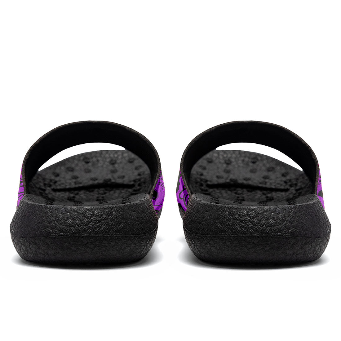 Customized Basketball Slippers With Added Patterns, Name Number Logo