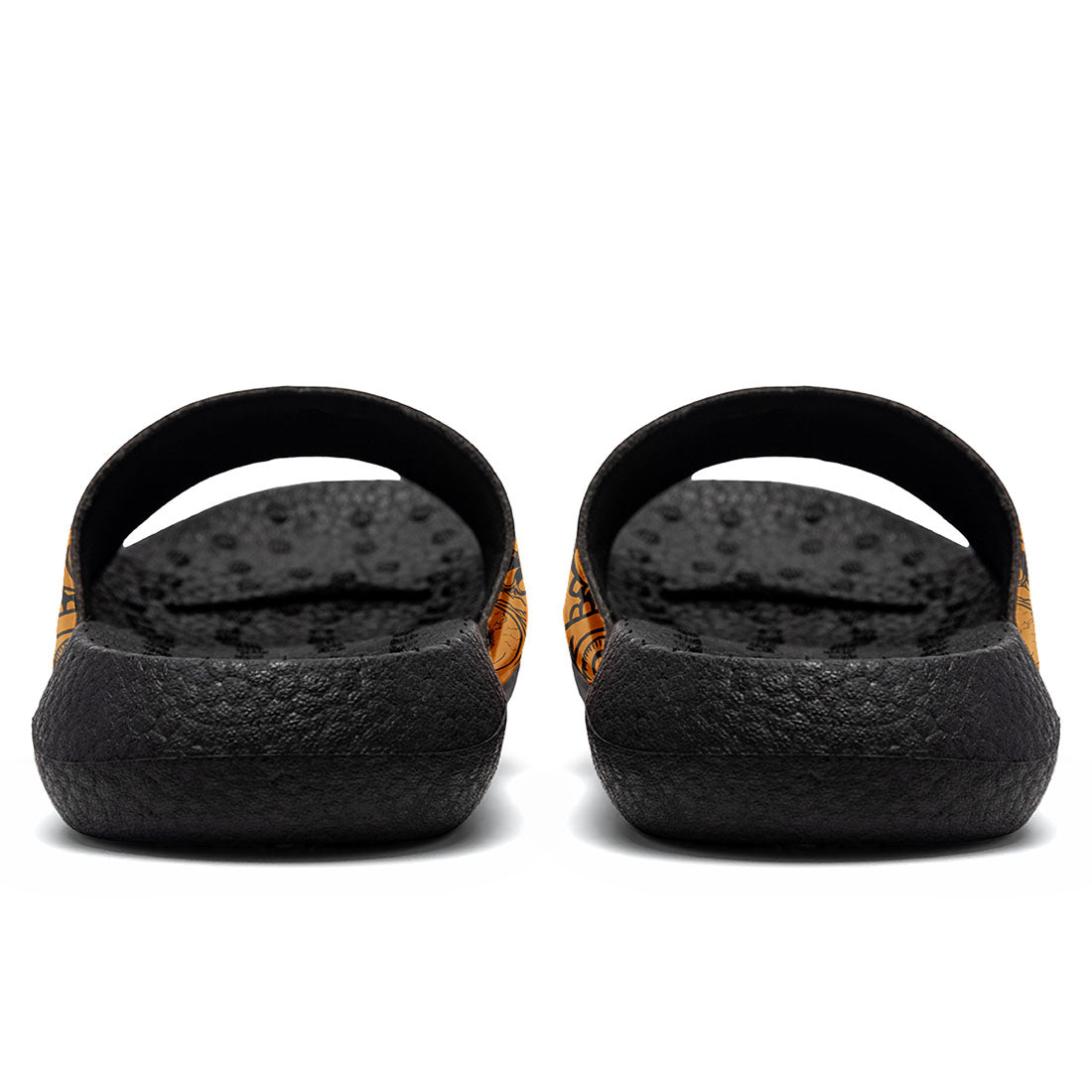 Customized Basketball Slippers With Added Patterns, Name Number Logo