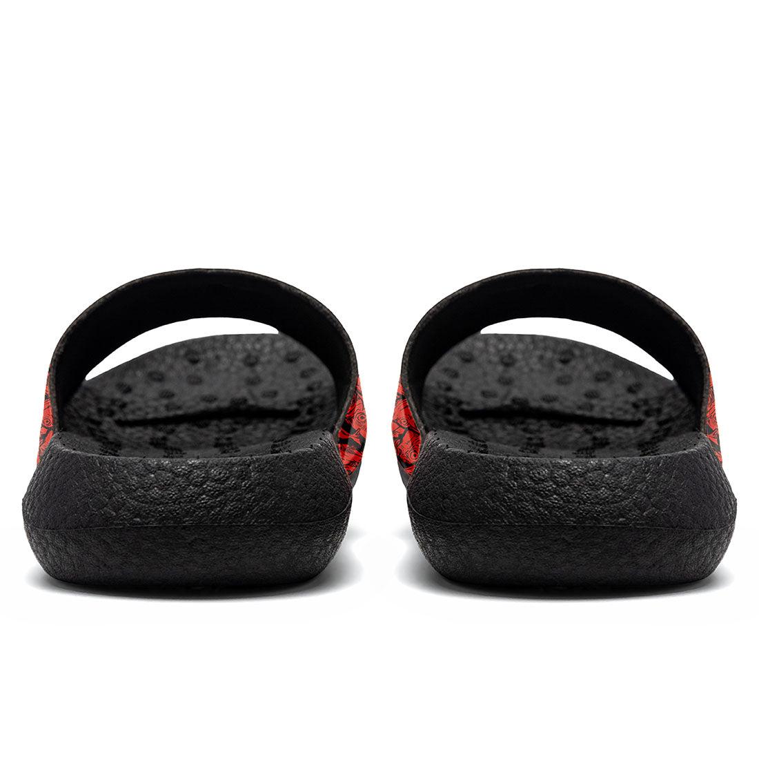 Customized Basketball Slippers With Added Patterns, Name Number Logo