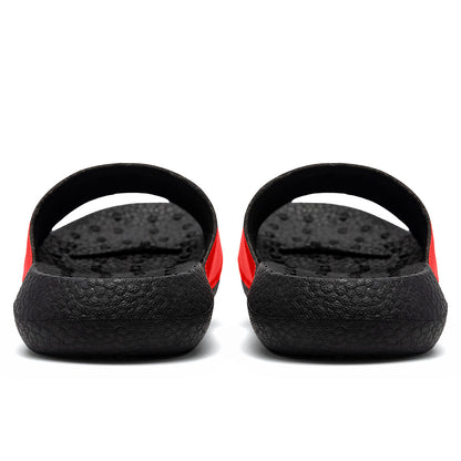 Customized Basketball Slippers With Added Patterns, Name Number Logo